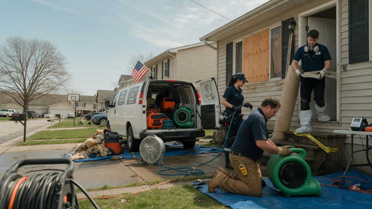 Water Damage Restoration in Ebervale, PA near me